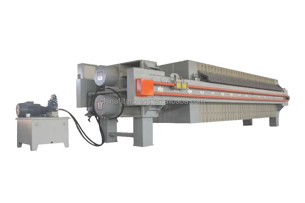 Zhejiang Longyuan 1250 Series Automatic with cloth washing PP Membrane Filter Press