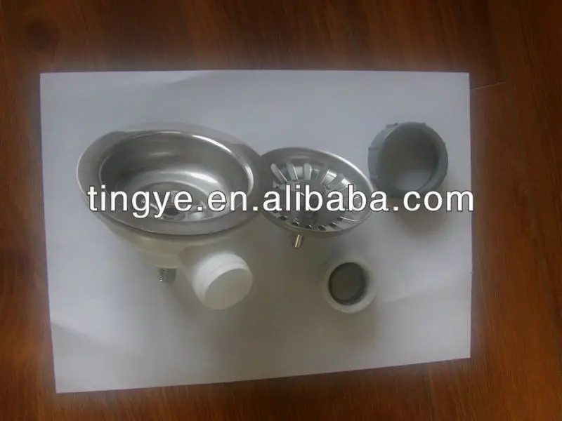 Слив для раковины kitch, пластиковый слив для раковины, слив из нержавеющей стали