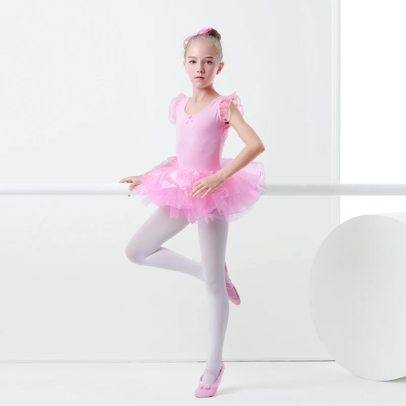 4 Layers Girls Children Ballet Tutu Skirt