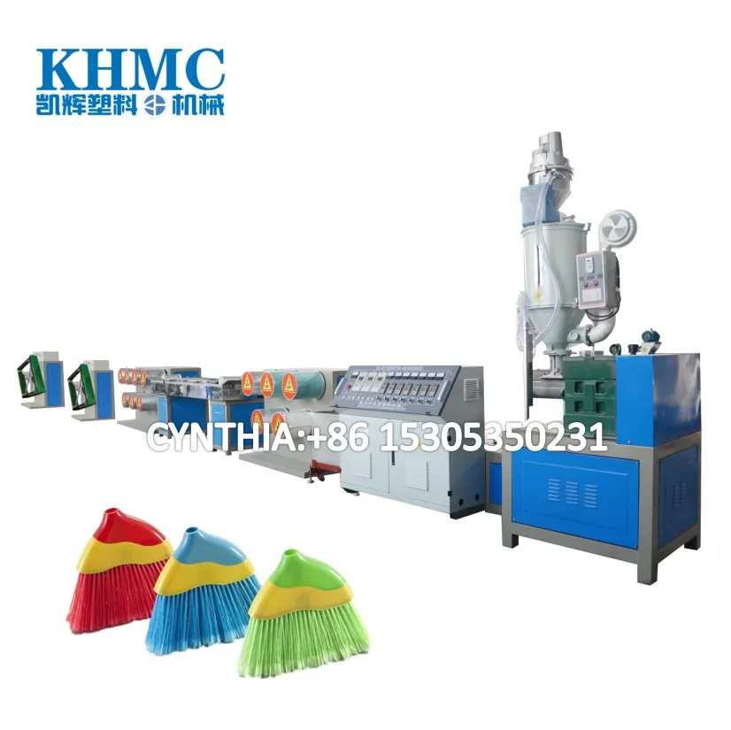 PET filament making machine for toilet brush brooms