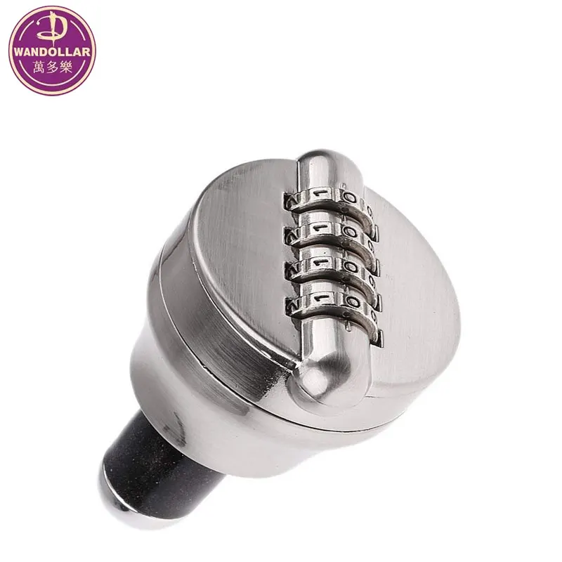 Zinc Alloy Combination Lock for Liquor Bottle, Whiskey & Wine Stopper, Bottle Top Password Lock - Wine Digital Code Lock