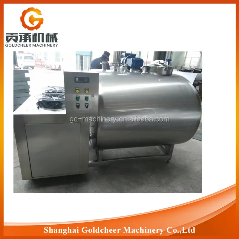 Horizontal vertical milk cooling tank price
