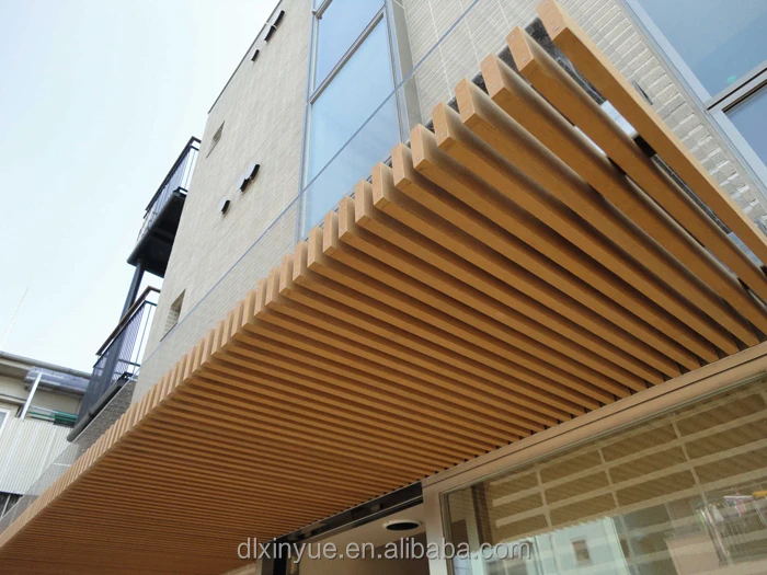 
Wpc square column Wood Plastic Composite Fence Pergola Curtain wall post 