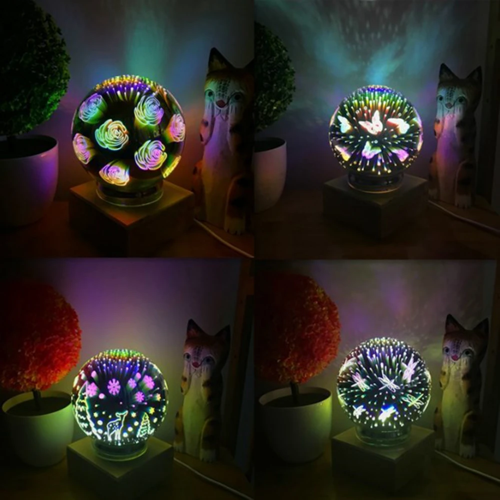 New Decorative 3D Firework Lamp Led Christmas Light Fireworks Lights