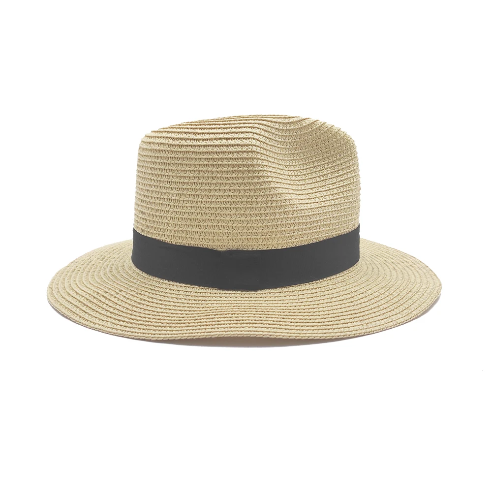 wholesale classic western knot ribbon chapeau panama for couple summer