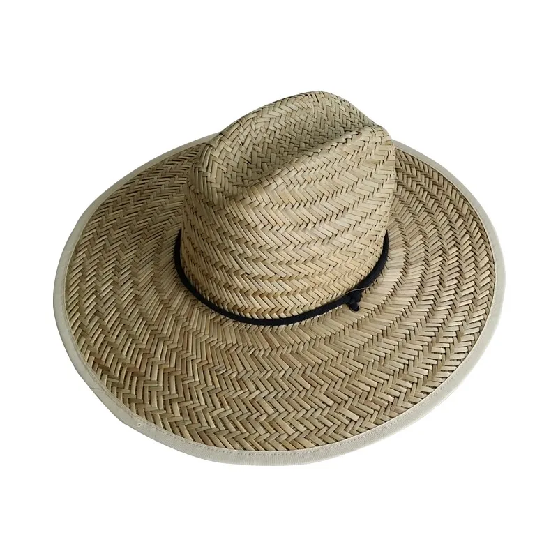 Mens Summer Straw Surf Hats