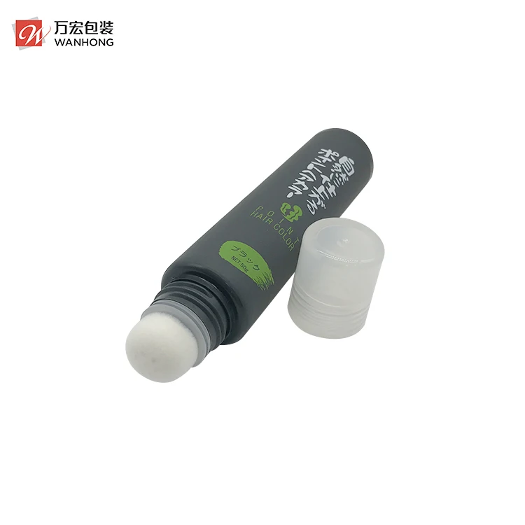 New Arrivakl Plastic Cosmetic Small Tube Packaging With Sponge Liquid Applicator