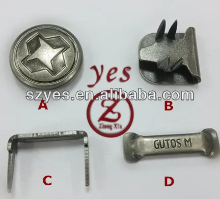 metal buttons snap fasteners trouser hooks,trousers hook and bar for sale