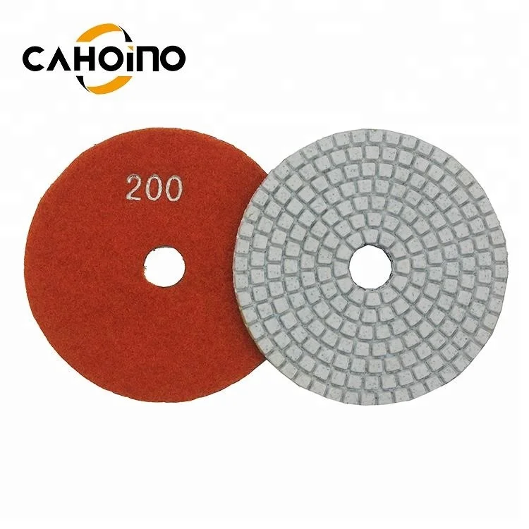 Granite Marble Wet Cut Diamond Flexible Polishing Pad
