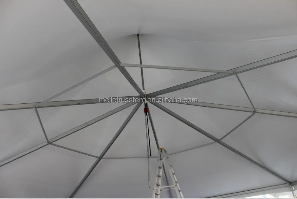 Outdoor Polygon Gazebo Pagoda Tent Customized Glass Tent Luxury Party Tents For Events