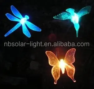 Esky Solar Powered Hummingbird, Butterfly & Dragonfly Garden Stake Light