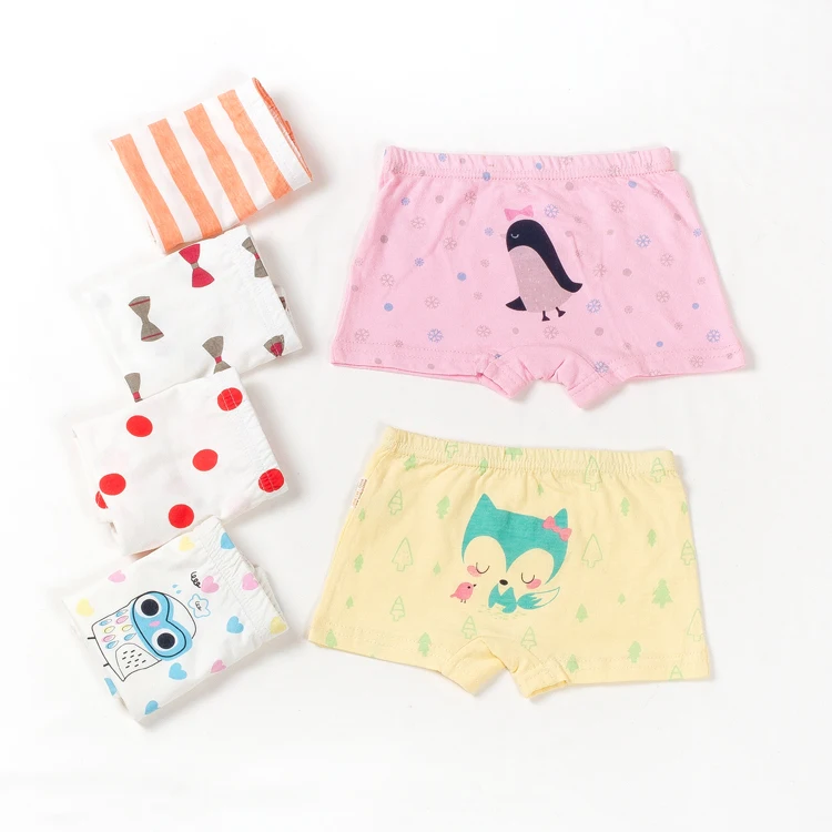 Joyo Roy girls cotton underwear baby cartoon cute printed boxer briefs wholesale OBM ODM OEM recruit agent