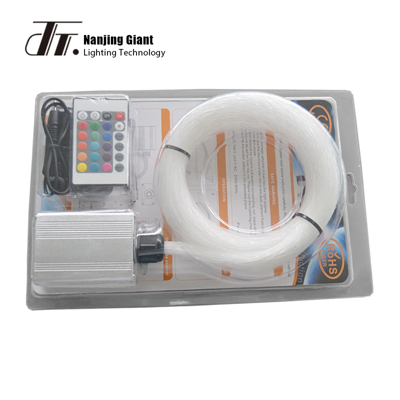 
5w remote control 7 colors car roof top ceiling star light 