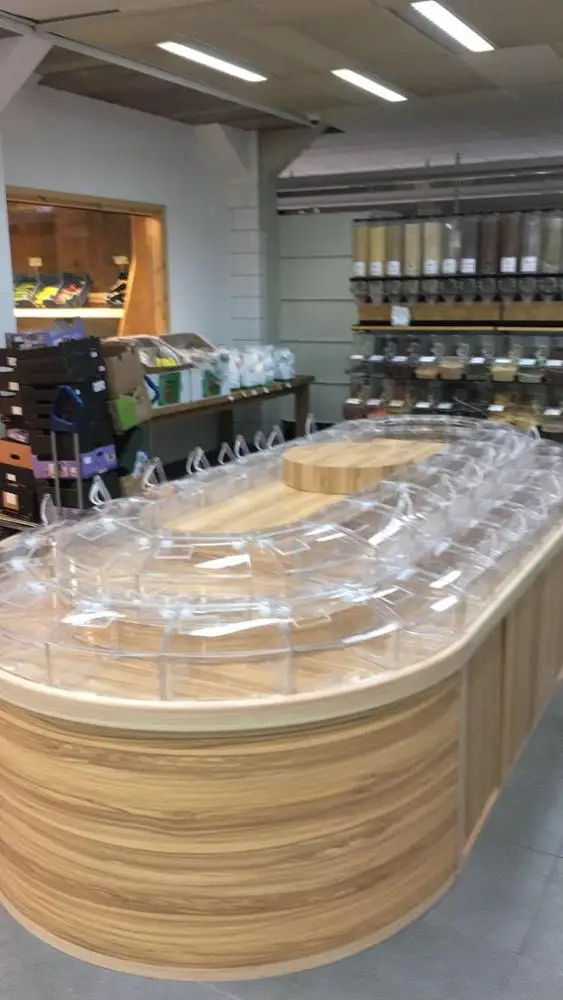 
High quality supermarket bulk food display rack display stand for sale 