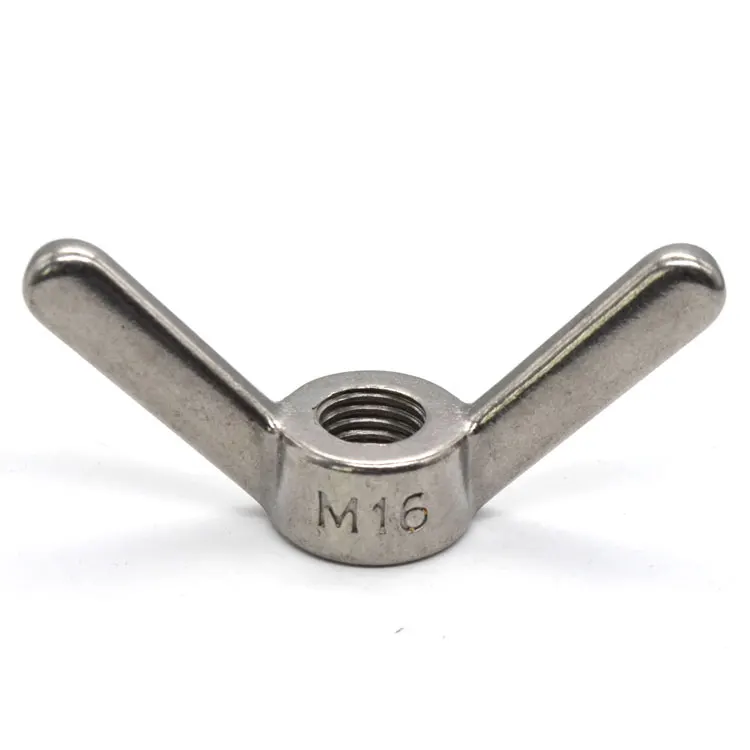 DIN 315 Wing nuts  SS304 large wing nuts din315 washered wing nut