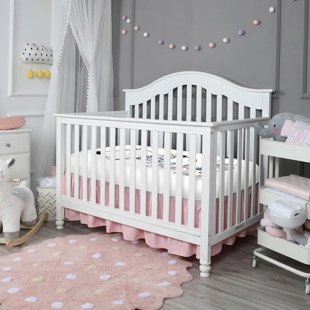 Cartoon Dogs Printing 100% Organic Cotton Jersey Knit Fitted Crib Sheet Set Baby Fitted Sheet