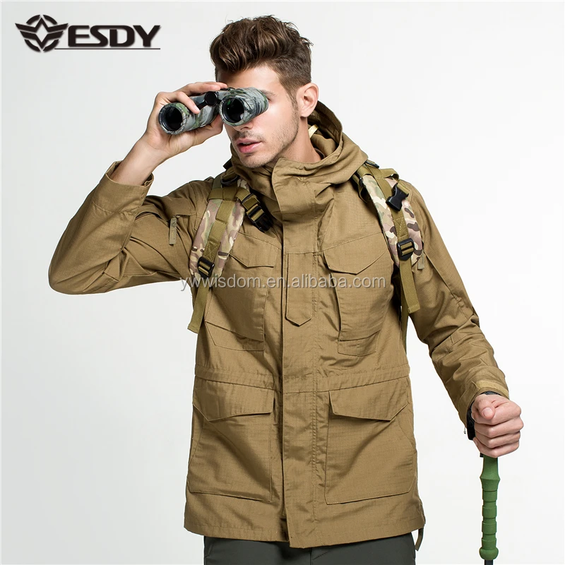 ESDY Tactical Waterproof Clothes Outdoor Winter theamal Jacket Sports Hiking Hunting Combat Windbreaker