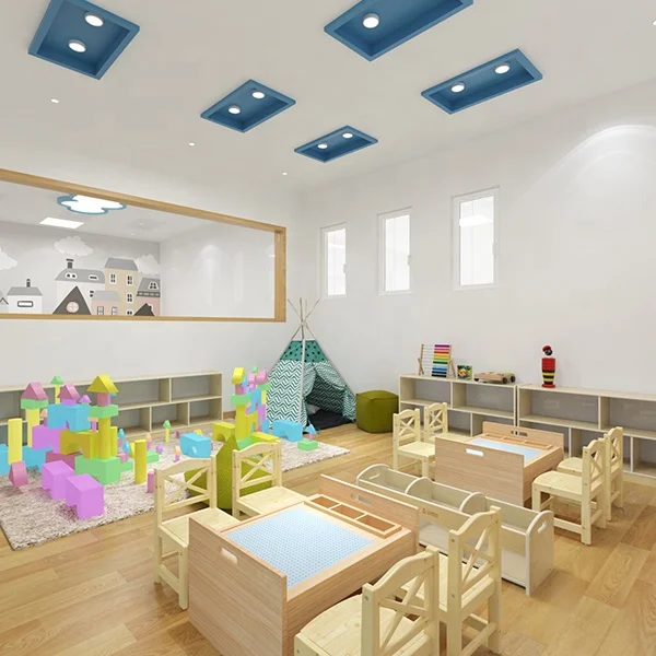 Kindergarten Preschool Daycare cubbies school furniture Kids Preschool School Classroom Furniture for 0-4 yrs kids