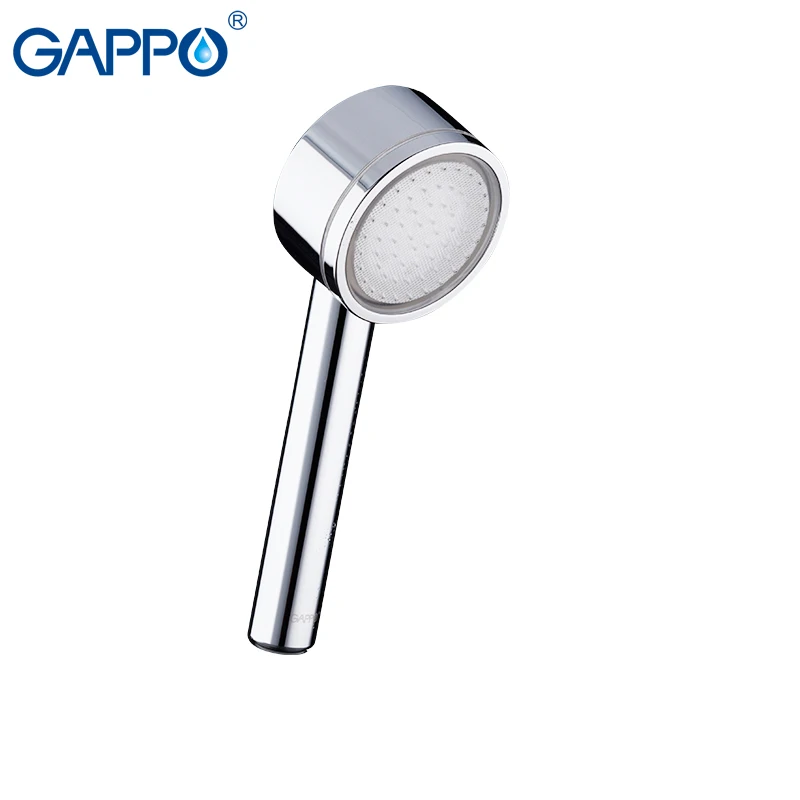 Высококачественная цветная светодиодная душевая лейка Gappo, аксессуары для ванной комнаты, легкая водосберегающая душевая лейка G22