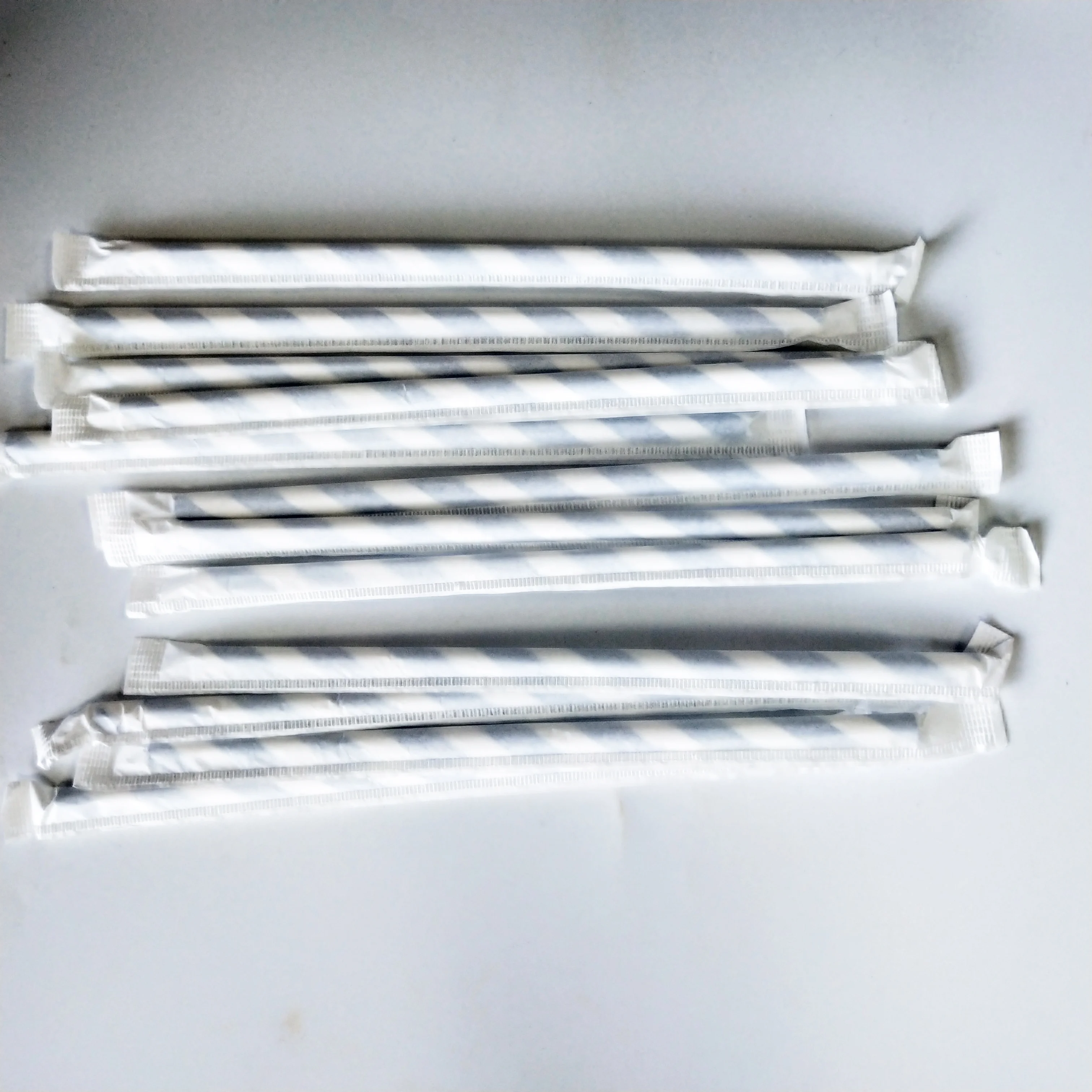 5mm,6mm,7mm,8mm,10mm,12mm Wholesale Individual Paper Wrapped Paper Drinking Straw