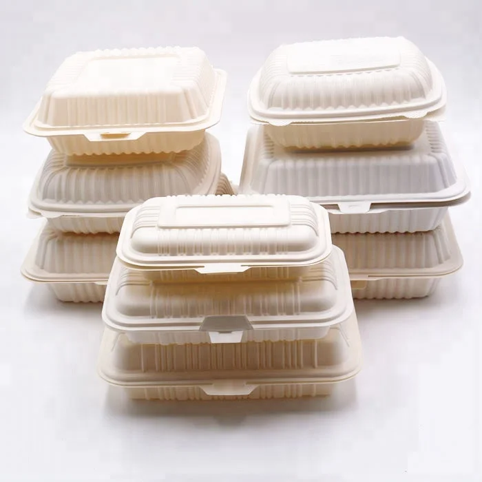 3 compartment disposable food container