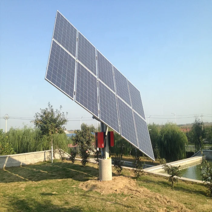 7 5kw Dual Axis Tracker Solar Tracking System Sun Tracker 2 Axis Solar Tracking System Solar Panel Tracking Axis Pv System IP66