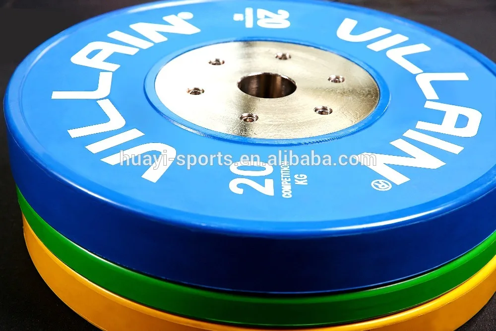 Good Reputation Professional Manufacture Power Training Rubber Gym Weight Plate