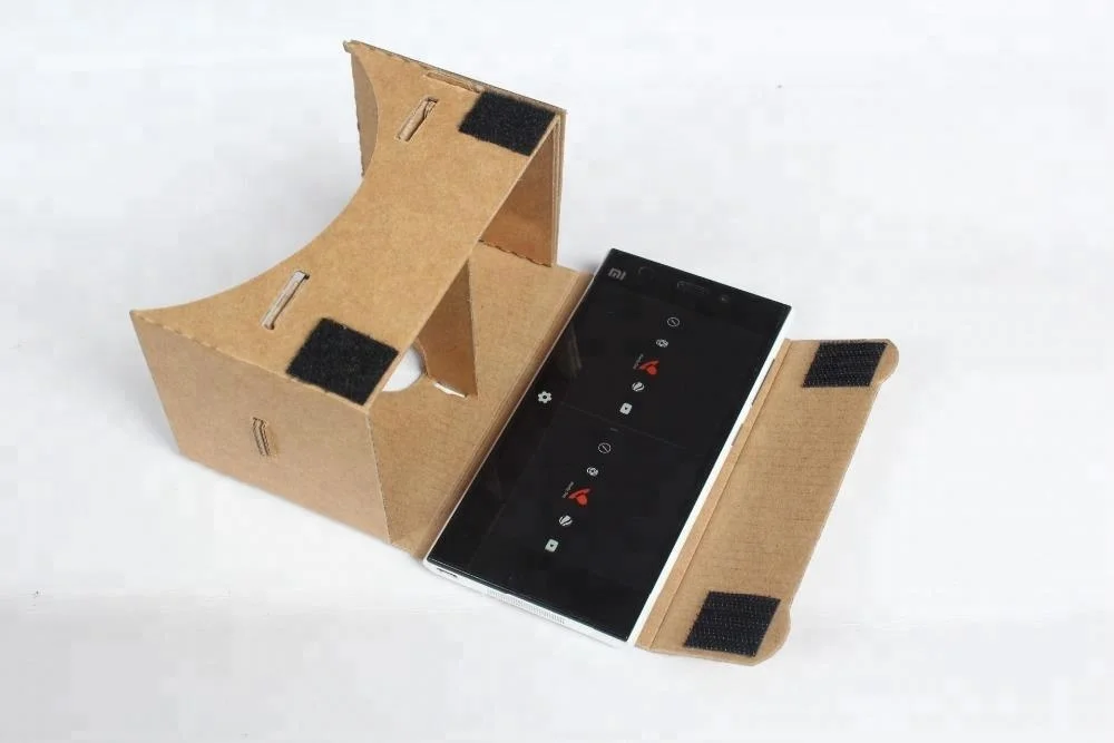 2018 Diy 3D Google VR видео очки виртуальной реальности картонные наборы Гарнитура