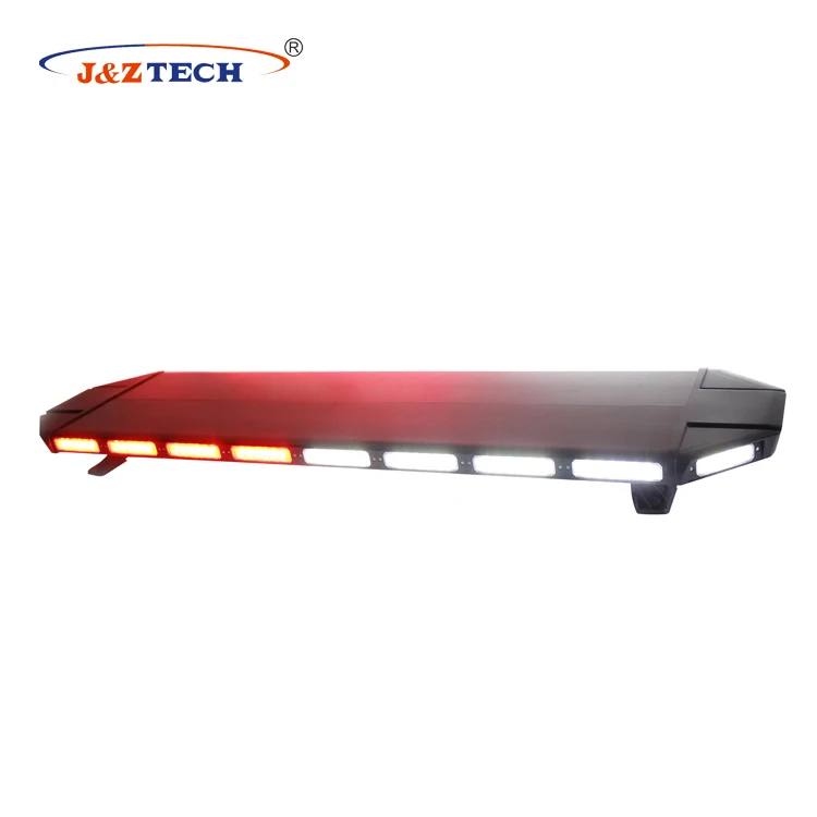 12-24V Amber aluminum waterproof Flashing Led Emergency Vehicle Warning Lightbar