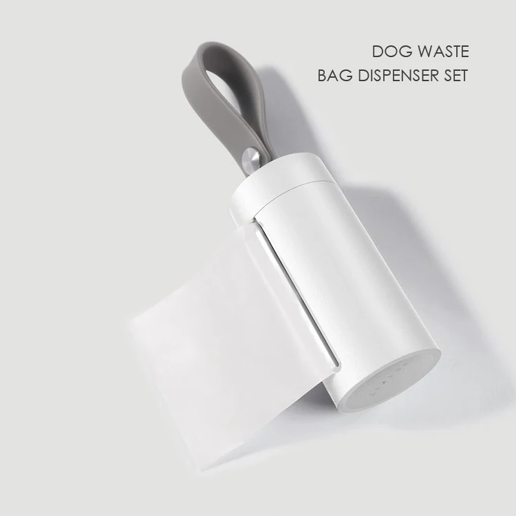 
Wholesale PETKIT Biodegradable Dog Waste Bags with Dispenser and Leash clip 