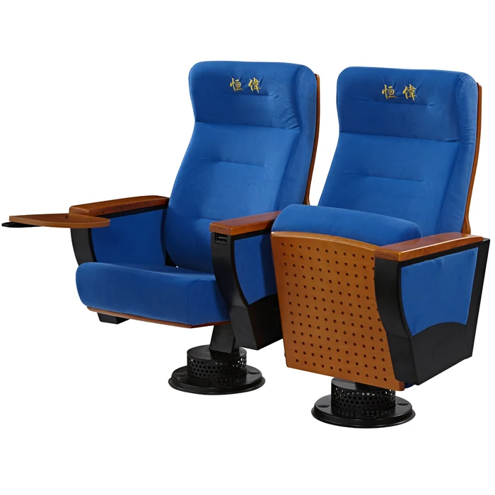 
Commercial conference hall furniture church standard size chair for auditorium 