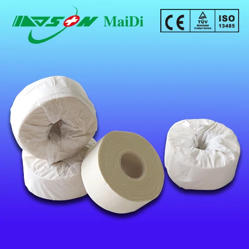 
Surgical medical Zinc Oxide skin Self Adhesive plaster Tapes for wound dressing and health care 