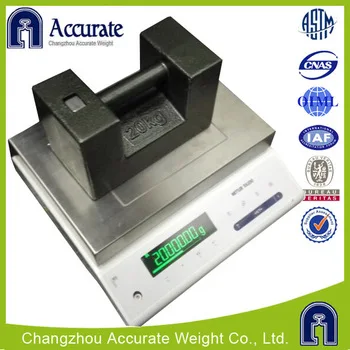 changzhou M1 calibration weights 10kg 20kg test weight for crane elevator balance weight
