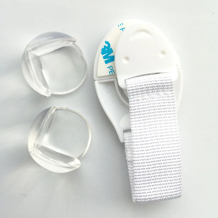 China Wholesaler 3M Self Adhesive ABS+ PVC Baby Proofing Cabinet Lock