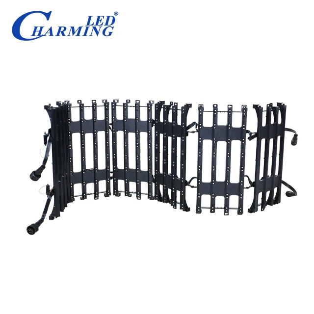 curtain led display Big outdoor screen P37.5 concert used soft led curtain display outdoor rental led curtain display