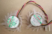 MGT5012XR-A10 12V 0.19A 3 wires small worm gear graphics card fan pitch 39mm diameter 44mm