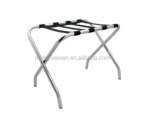 
Stainless Steel Luggage Rack Hotel Bedroom Furniture for Sale 
