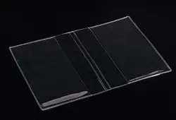 Custom composition book a4 clear pvc plastic protective cover