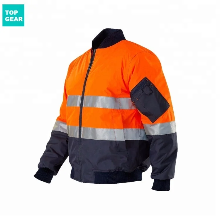 High quality oxford bomber jacket without hood for men