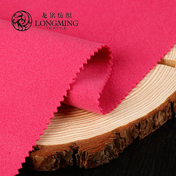 Shaoxing textile China sale 100% polyester fiber tricot brush yarn dyed blend winter velour fabric