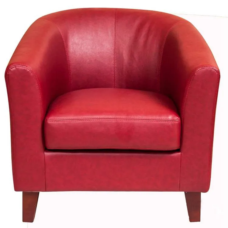 Кожаный диван из ПВХ для ресторана