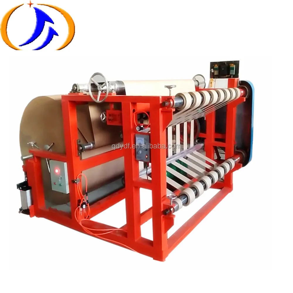 Low Price Bobbin paper Slitting  rewinder Machine line with Double Shafts