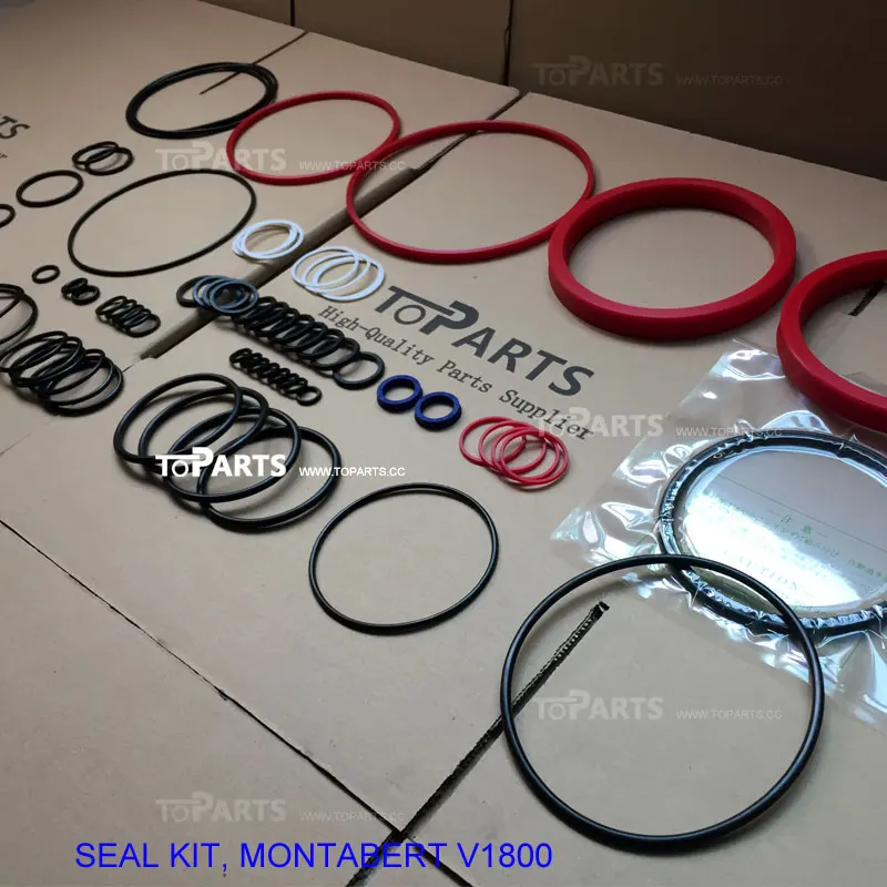 186714524  86755733 MONTABERT V1800 Hydraulic Breaker Seal kit MONTABERT V1800 Hammer Seal Kit V1800 repair kit
