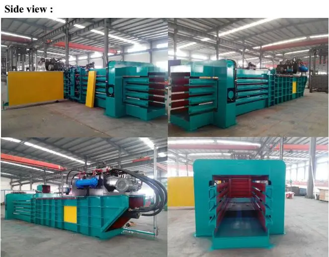 Автоматический пресс для макулатуры, пакетировочные машины картонная коробка уплотнители гидравлический пресс-подборщик для продажи