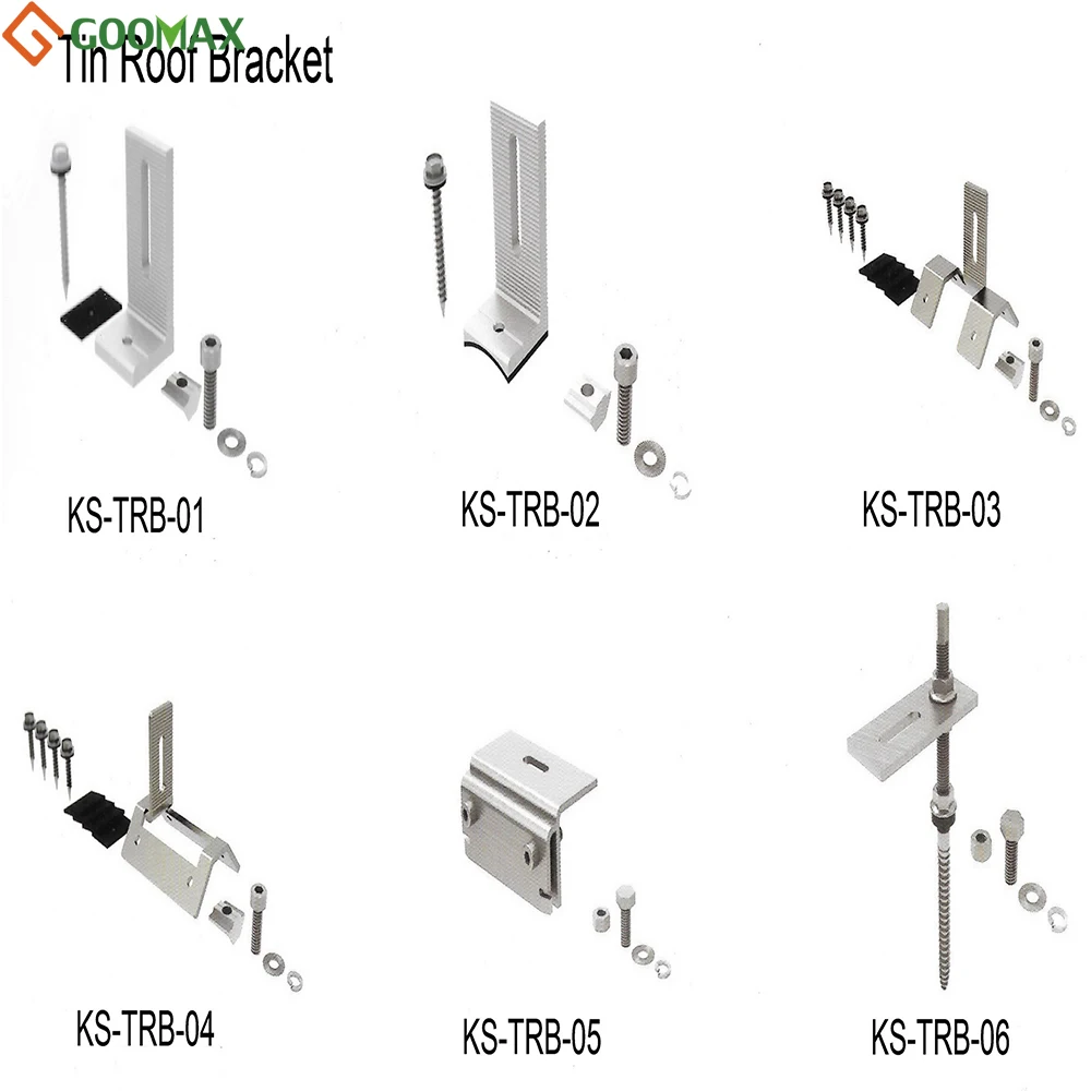 Hot Selling Solar Power System Components,Framed Solar Panel Clamps,Solar Mounting System Adjustable End Clamps