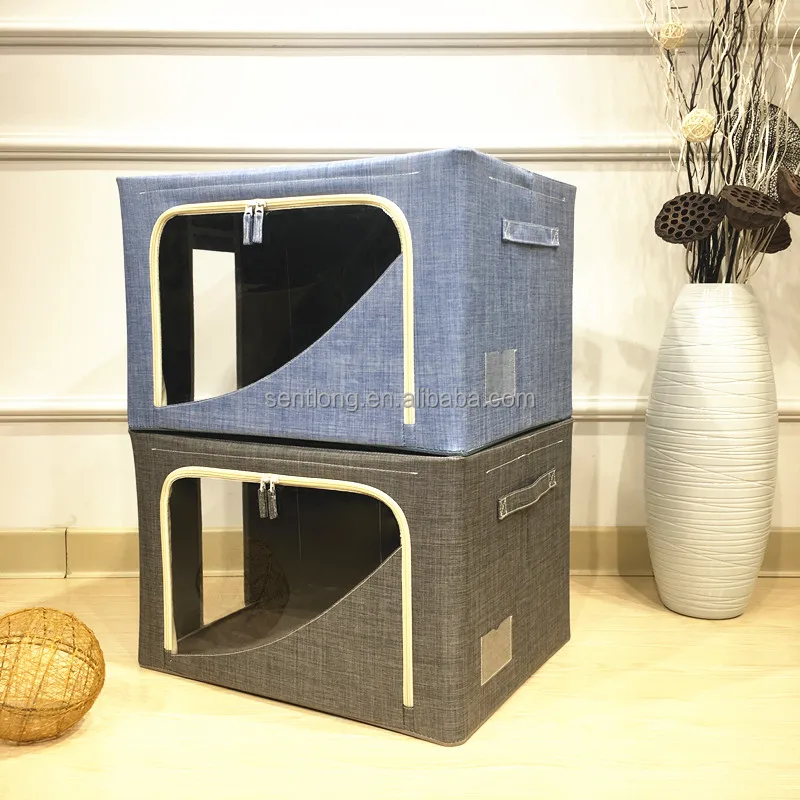 Storage Box Washable Oxford Cloth Storage Box,Supply Reasonable Price Oxford Cloth Storage Box