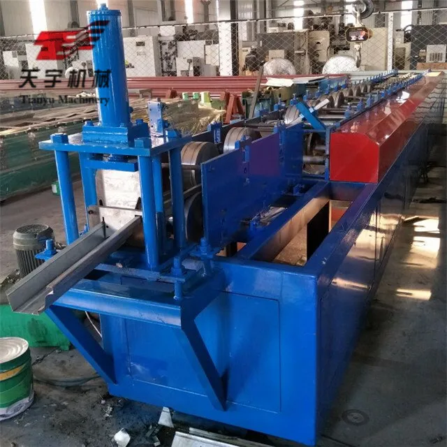 Square downspout roll forming machine rain gutter making machine
