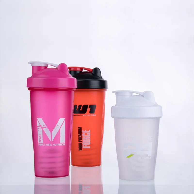 Hot Sale New Design 500ml protein powder shakers plastic water bottle sports water bottle