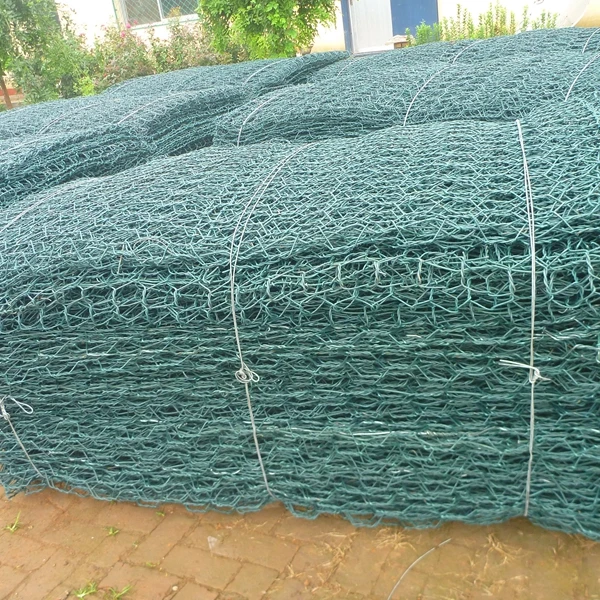 Galvanized/PVC coated/Galfan gabion mesh, gabion box (Anping factory)