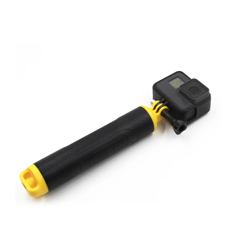 Hot Go Pro accessories waterproof floating bobber with texture rubber handle grip for Go Pro cameras